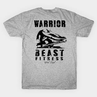 Row Warrior Beast Fitness T-Shirt